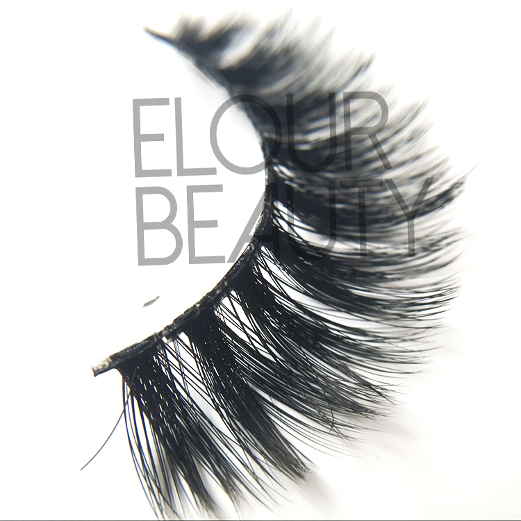 3d  invisible band eyelashes in low price high quality EJ58